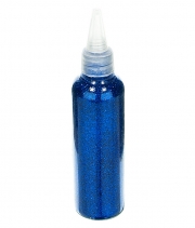 Изображение товара Присыпка для цветов синяя перламутр в бутылочке KB704 80гр.